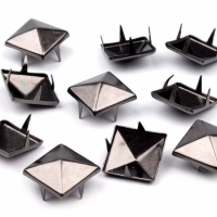 Tinte metalice, 7 x 7 mm, 16 g, Gun Metal, CAPSE7-GUNMETAL